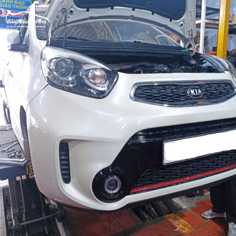 Cải Tạo Gầm Cho Kia Morning Sau 10 Vạn Km