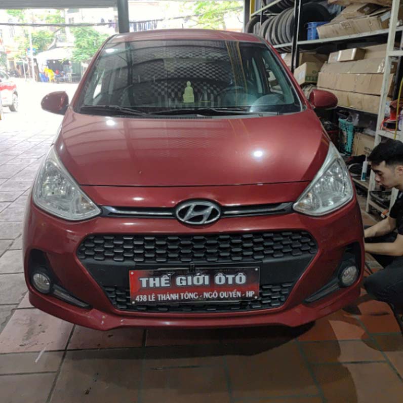 Lắp đặt lốp Advenza cho xe Kia Morning