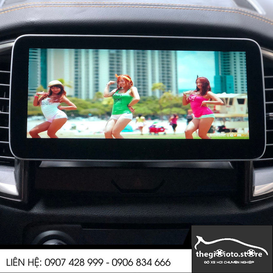 Màn hình DVD android xe Ford Ranger