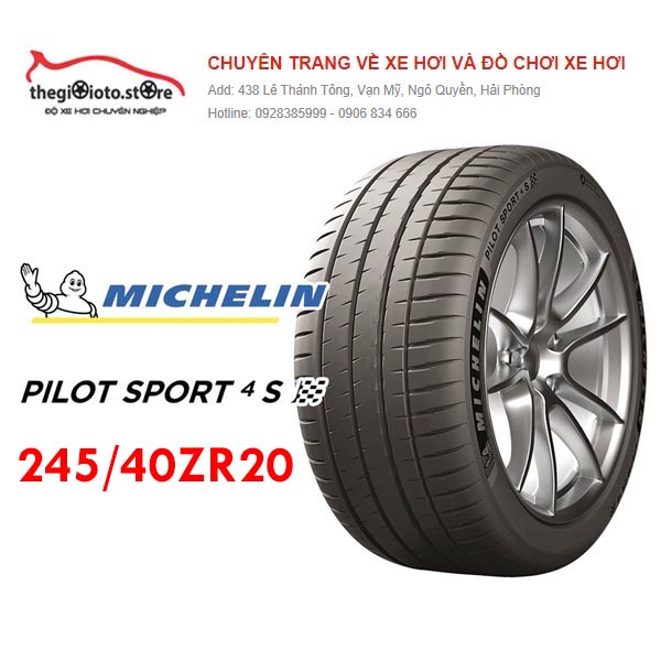 Lốp Michelin 245/40/ZR20 Pilot Sport 4S