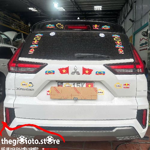 Lắp bậc bước chân cho Xpander.