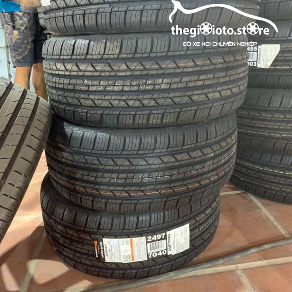 Thay lốp Milestar 225/45/r17 cho xe Cerato