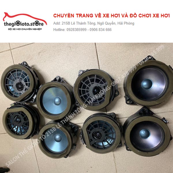 Loa Harman Kardon Logic7 tháo xe S550  lắp cho xe Outlander
