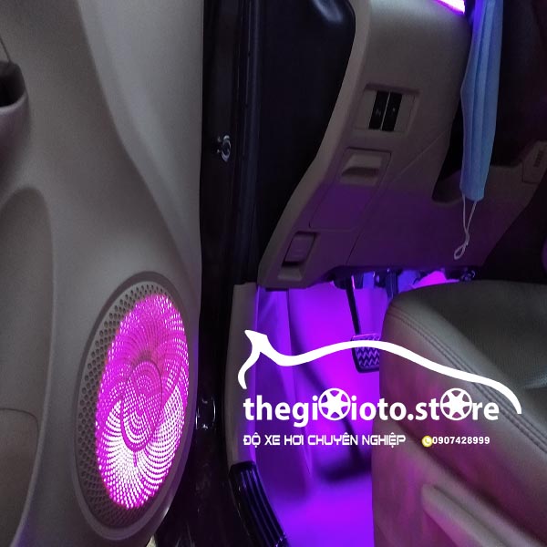 Nâng cấp Led nội thất lắp cho xe vios cực chất