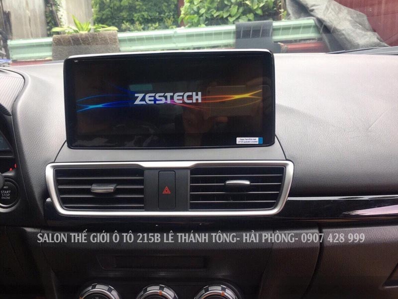 Độ màn hình Zestech Android cho xe Mazda 3