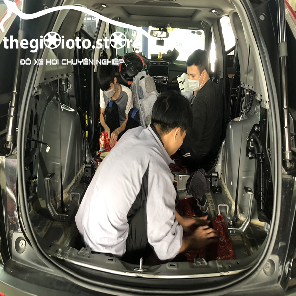 Chống ồn full cho xe CRV siêu êm tại Hải Phòng!