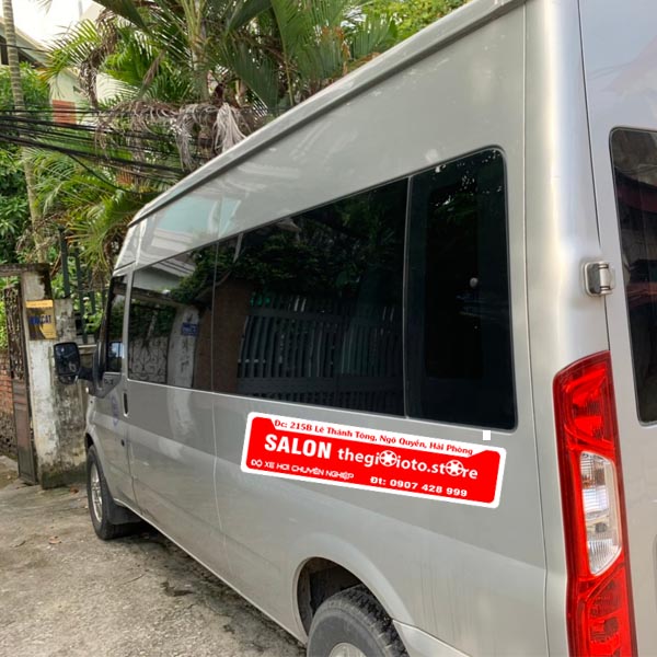 Độ cửa điện xe Ford Transit