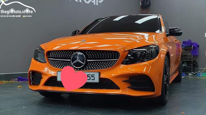 WRAP ĐỀ CAN ĐỔI MÀU XE MEC C300