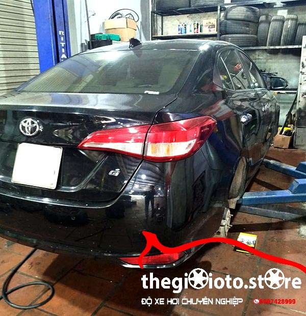 Thay lốp Michiline cho xe Vios