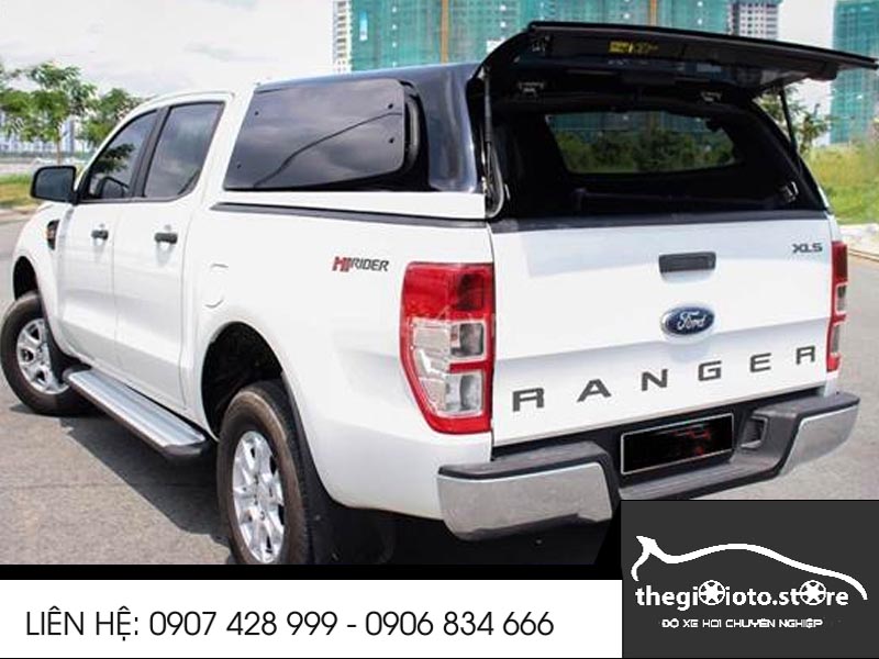 Độ nắp thùng xe bán tải kiểu thùng cao