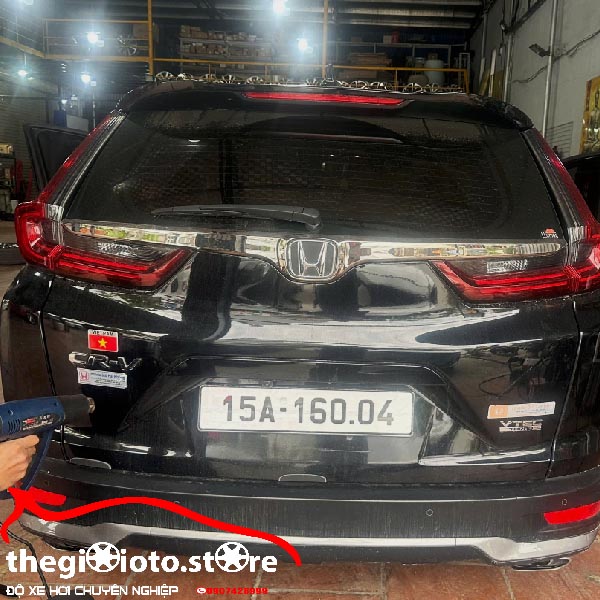 Độ màn liền cam 360 Zestech cho CRV