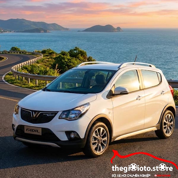 Độ bi pha cho xe Fadil