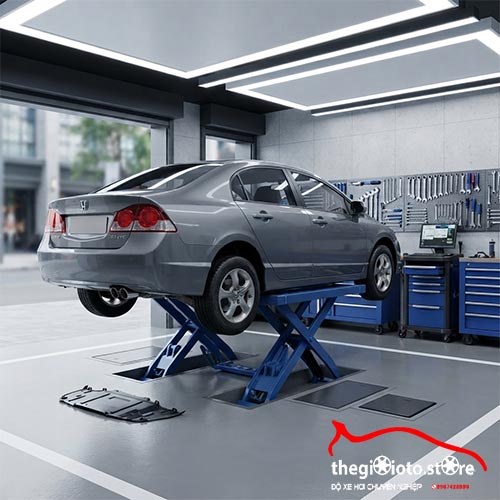 Thay dây phanh xe Civic