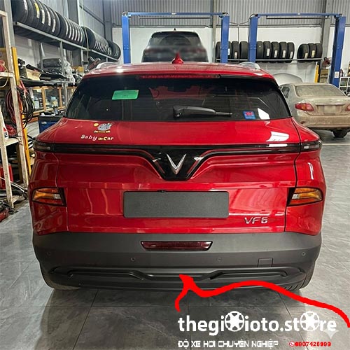 Lắp thanh cân bằng xe VF6