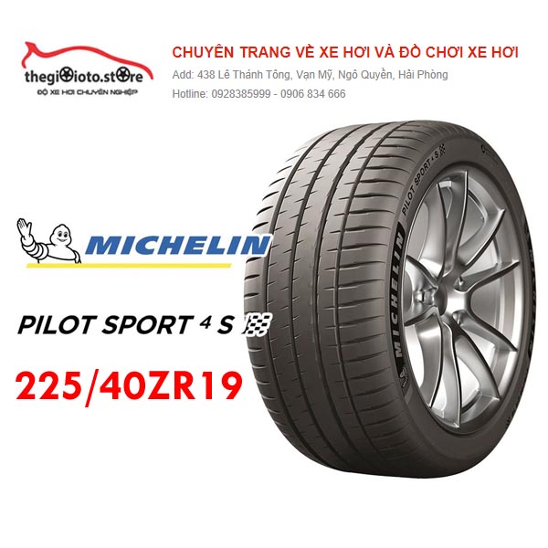 Lốp Michelin 225/40/ZR19 Pilot Sport 4S