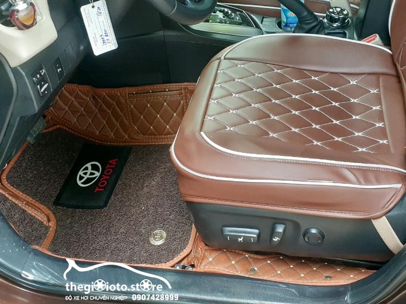 Thảm sàn da 6D cho xe Toyota Altis