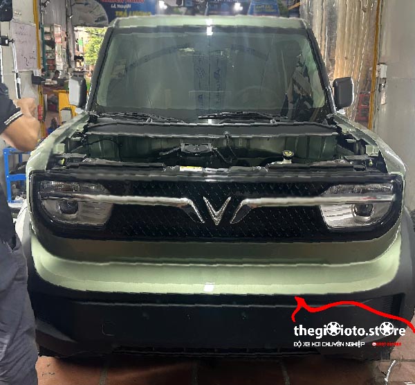 Lắp cốp trước cho xe VF3