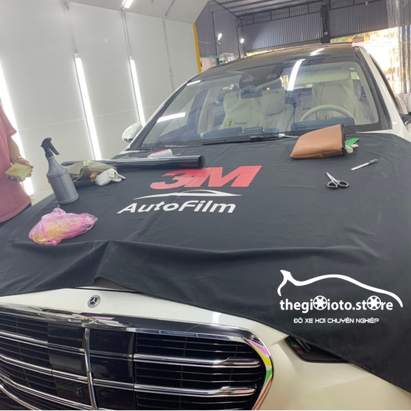 Dán cách nhiệt 3M cho xe Mercedes S450