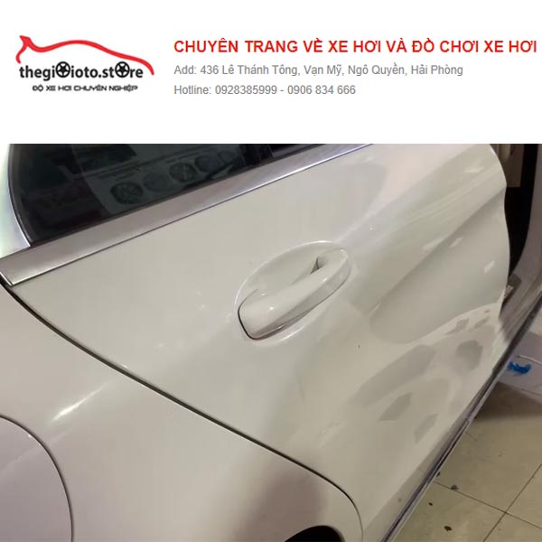 Độ cửa hít cho xe Mercedes C200