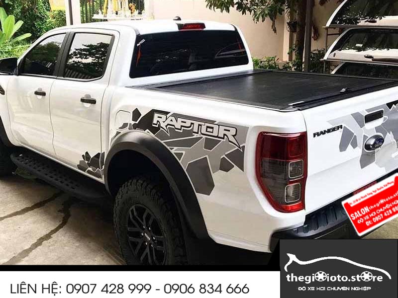 Độ Full đồ chơi cho xe Ford Ranger Raptor