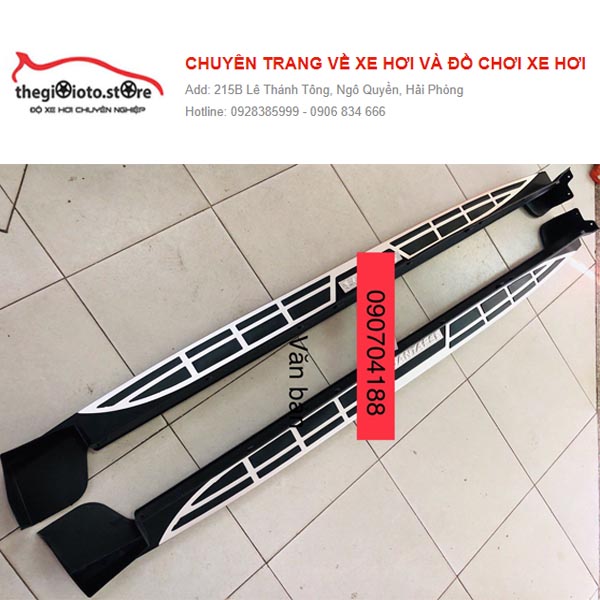 Bậc bước chân cho xe Santafe 2015